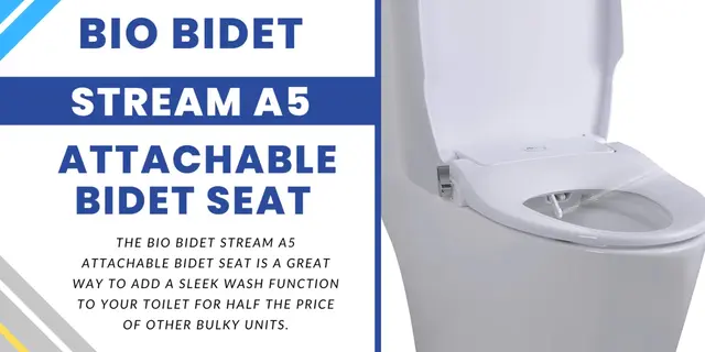 Bio Bidet Stream A5 Attachable Bidet Seat