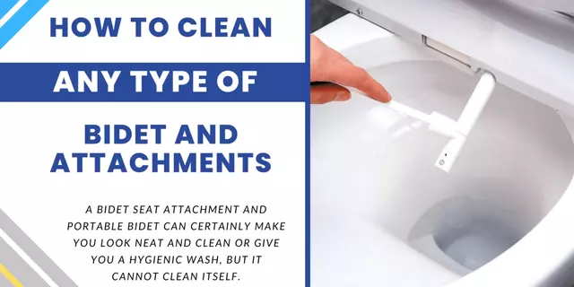 How to clean a Bidet Toilet
