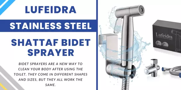 LUFEIDRA Stainless Steel Shattaf Bidet Sprayer