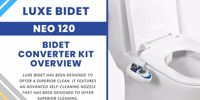 LUXE Bidet Neo 120 bidet converter kit