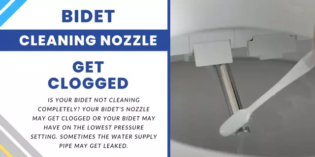 Bidet Cleaning Nozzle Get Clogged