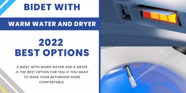 Bidet With Warm Water and Dryer