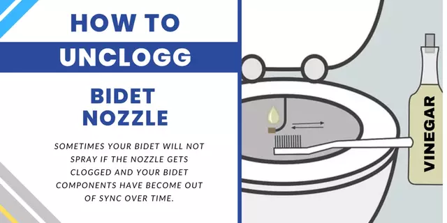 How to Unclog Bidet Nozzle