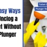 5 Easy Ways to Unclog a Toilet Without a Plunger