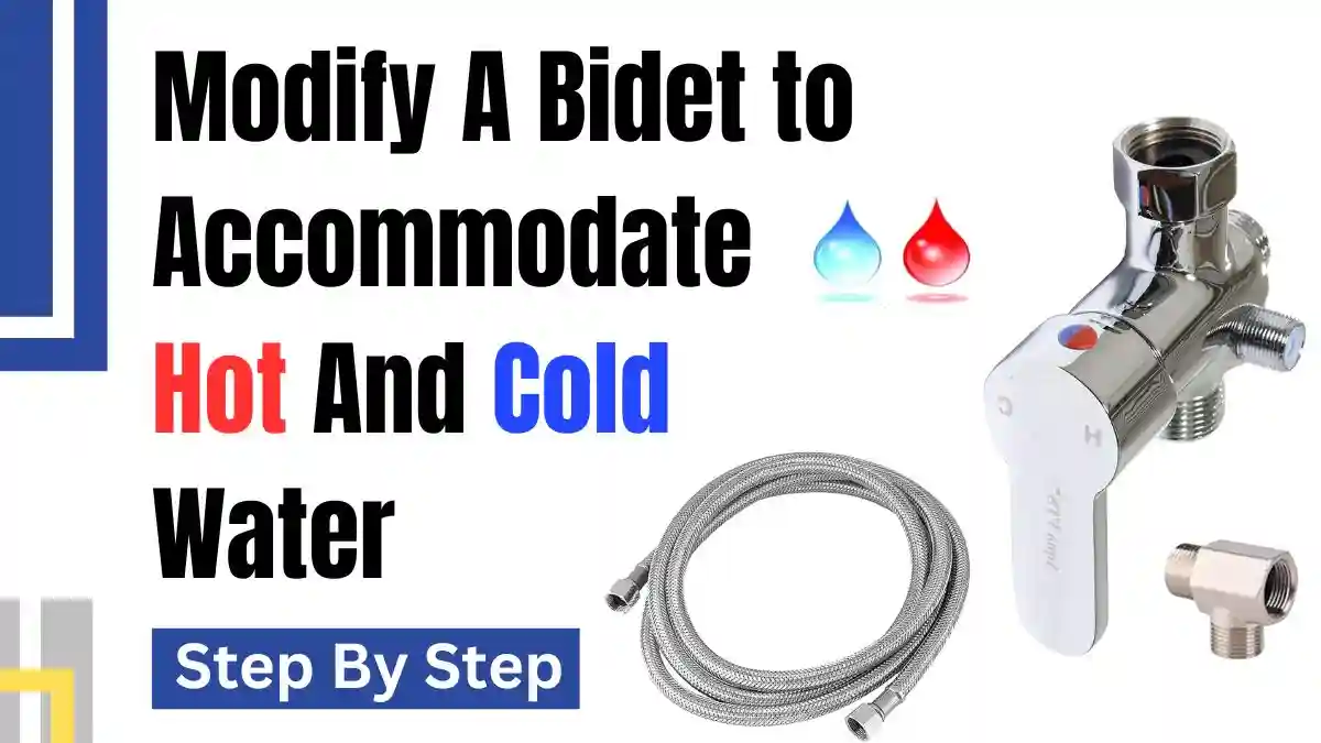 Can I Modify A Bidet Handheld Sprayer To Accommodate Hot And Cold Water