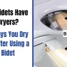 Do Bidets Have Dryers-3 Ways You Dry Off After Using a Bidet