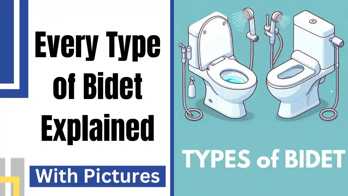 Every Type of Bidet Explained with Pictures