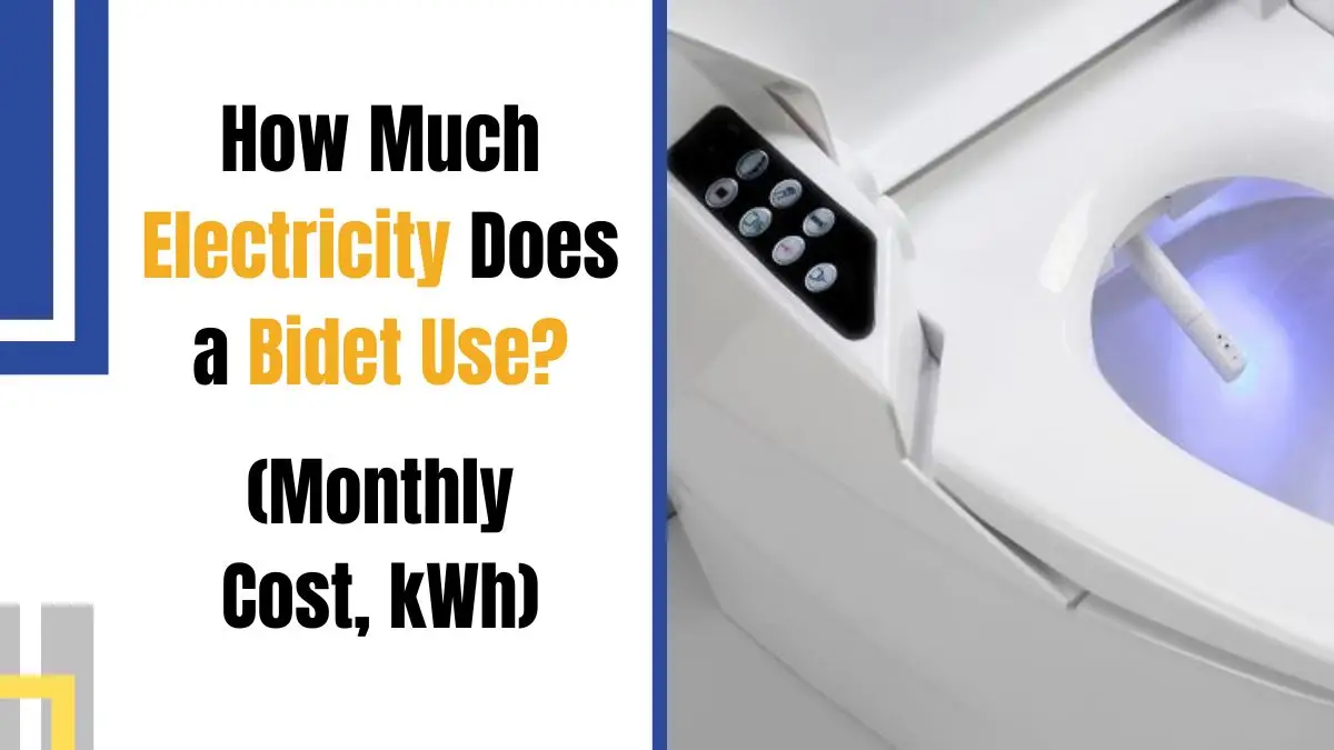 How Much Electricity Does a Bidet Use