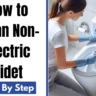 How to clean Non-Electric Bidet Toilet Step by Step Guide