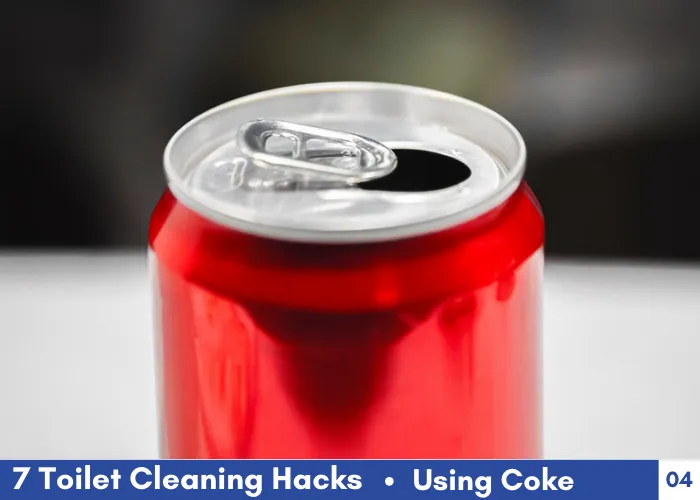 Using Coke to clean toilet