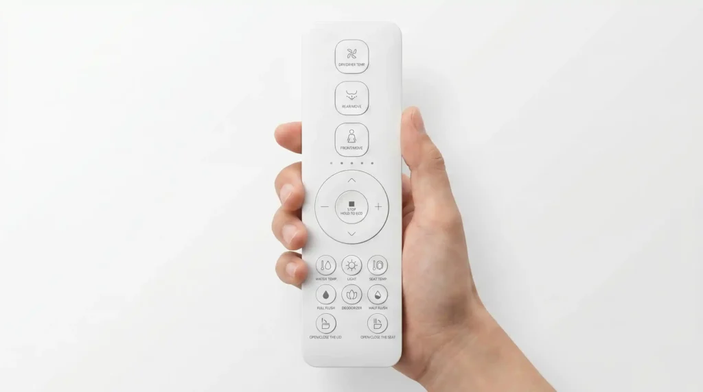 CANEST Smart Toilet with Bidet Remote
