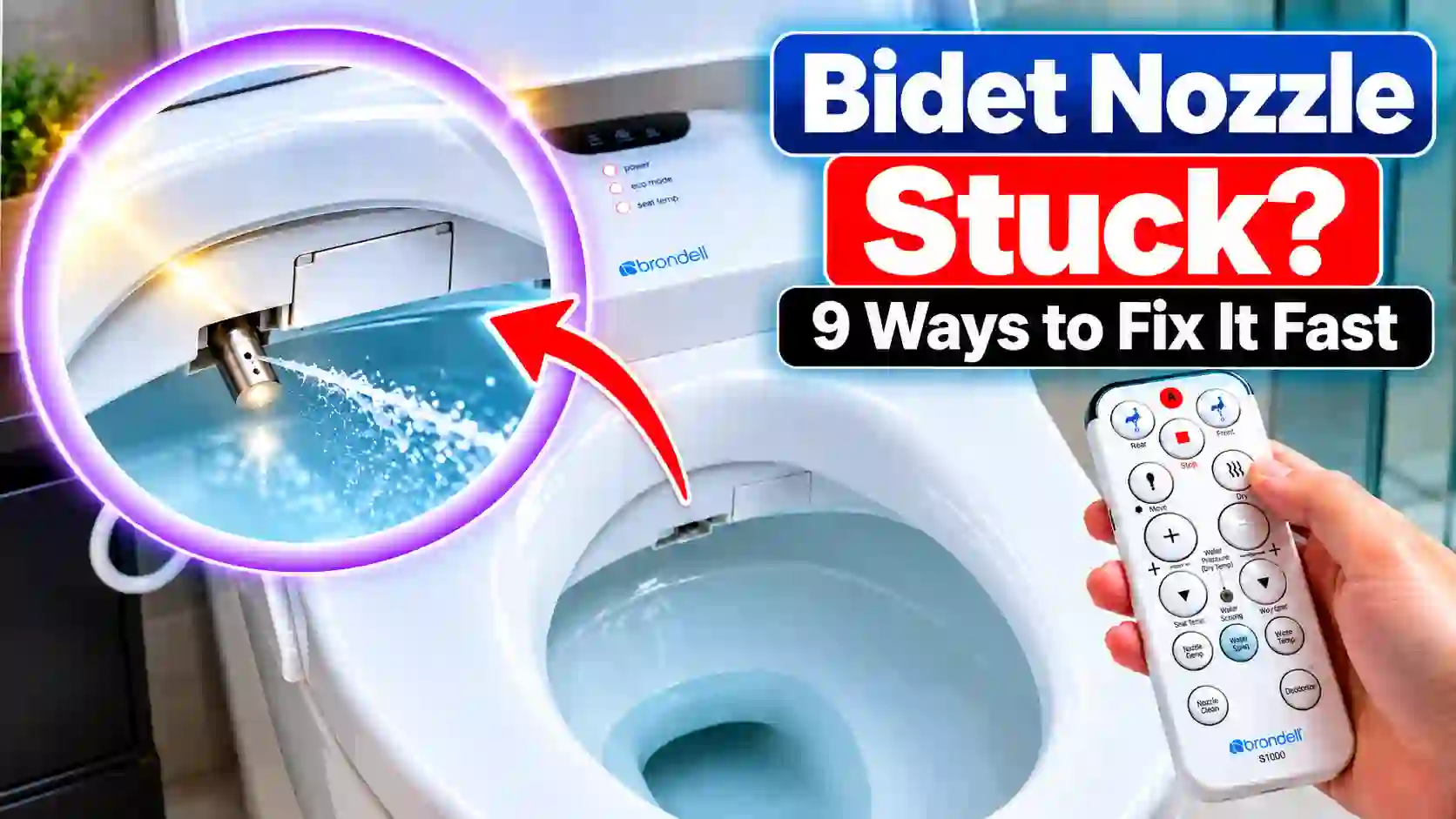 Bidet-Nozzle-Not-Extending-How-to-Fix-It-9-ways-to-fix-it